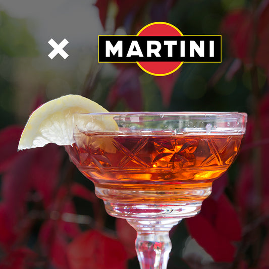 Damson Plum Liqueur Martini