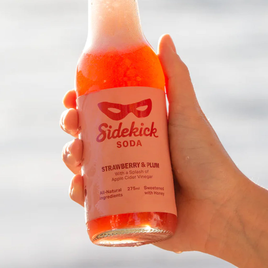 Sidekick Soda - Strawberry (12 Box)